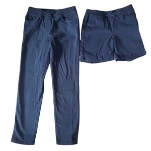 IZOD uniform‎ pants and short combo, Girls, Size 12, Royal Blue
